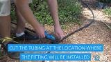 DIG B37 B 37 1/2" Poly Drip Tubing, 500', Black