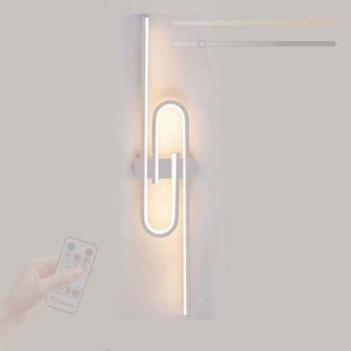 Lámparas de pared modernas con mando para iluminar escaleras y pasillos con confort