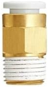 SMC One-Touch Fittings, Half Union KQ2H06-01AS Pack of 10
