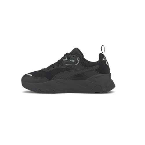 PUMA Kids Boys Trinity Lace Up Sneakers Shoes Casual - Black3