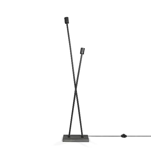 Paco Home Tischlampe Stehlampe Vintage E27 Wohnzimmerlampe Industriell...