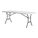 Lifetime 6-Foot Fold in Half Table, Light Commercial, White Granite