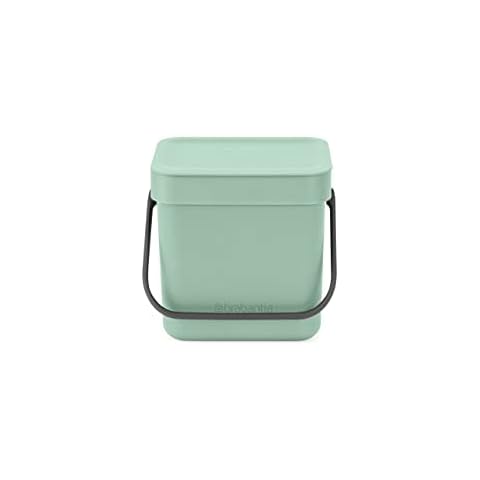 Brabantia - Papelera de Reciclaje Sort & Go 3L - Jade Green Cover