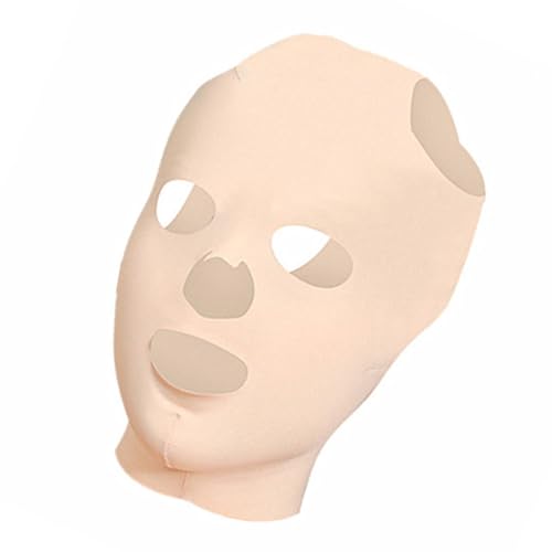 Abaodam Maschera Rassodante Viso da Donna Copertura Elastica Completa, Maschera Lifting Antitraccia per Mento e Contorno Viso, Uso Notte per Migliorare Circolazione e Prevenire Cedimento