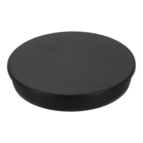 Image of uxcell Silicone Hole Plug, Waterproof Round Rubber Stoppers Bottle Seal Plugs Tube Pipe End Caps for 97mm /3.82 inch Hole for Bathtub Bottle, Black