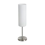 Photo Gallery eglo lampada da tavolo troy 3, lampada da tavolo uno punto luce, lampada da comodino in acciaio, nichel opaco, satinato, bianco, e27, interruttore incl Photo Gallery eglo lampada da tavolo troy 3, lampada da tavolo uno punto luce, lampada da comodino in acciaio, nichel opaco, satinato, bianco, e27, interruttore incl