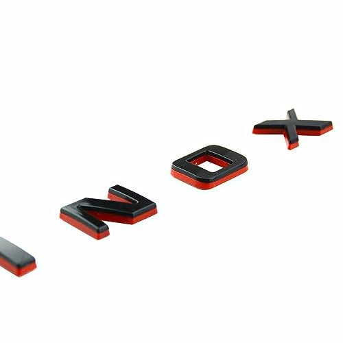 Image of 2X Equinox Front Door Nameplate Letter Logo 3D Badge Emblem Sport Replacement for Equinox (Redline)