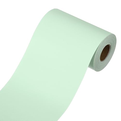 sourcing map Borde de papel pintado, bordes de papel tapiz para despegar y pegar, 3.9 x 393 pulgadas, cinta autoadhesiva para marco de espejo, para decoración de cocinas, dormitorios, baños, color