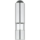 WMF Elektrische Mühle 21 cm, Salz und Pfeffermühle elektrisch unbefüllt, LED-Leuchte, Cromargan Edelstahl matt, Glas, Keramikmahlwerk