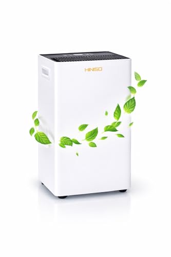HINISO 22L Smart Compressor Dehumidifier for Home up to 4500 Sq.f...