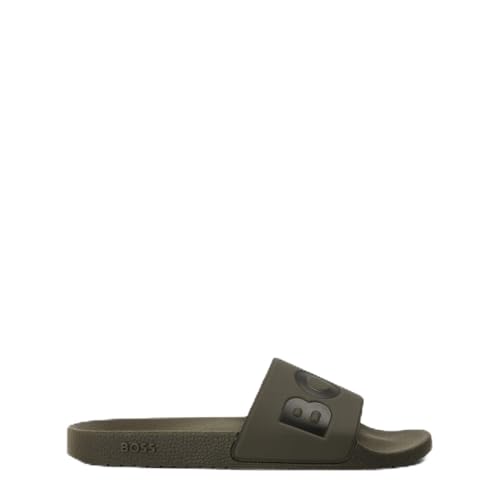 BOSS Mens Sliders Khaki/Black 341 7