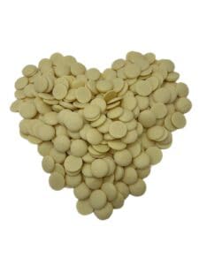 1 lb Raw Cocoa Butter Wafers - Non-Deodorized, Pure and Unrefined, 100% Natural, Perfect for Skincare - Rich in Nutrients and Antioxidants, Ethically Sourced