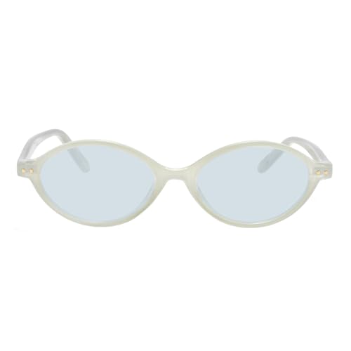 TIJN Olisa Retro Oval Sunglasses for Women Men,Polarized UV Protection Shades,Stylish Frame Sun Glasses,2025 Trendy Sunnies