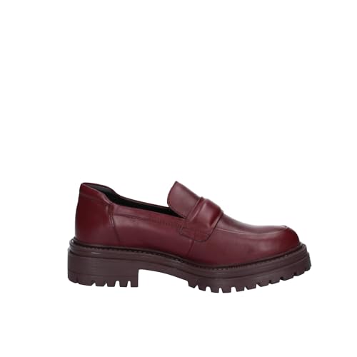 Image of Geox Girl's D Iridea aMoccasin, Wine Red, 6 US