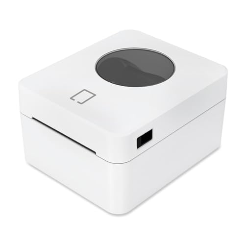 Imprimante d'étiquettes thermiques de bureau 4x6'' HUIOP avec étiqueteuse autocollants USB