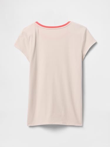 Image of Gap Girls Short Sleeve Logo Tee T-Shirt