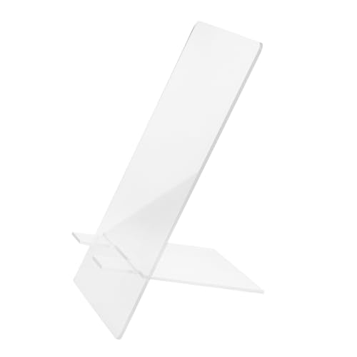 JEWEDECO 2stücke Acryl-memoboard Transparent Als Nachrichtentafel Schreibtafel Tischtafel Für Home Büro Mehrfach Verwendbar Leicht Zu Löschen