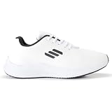 Tênis Esportivo O2X Feminino Para Treino Academia (Branco Preto, BR, Adulto, Numérico, 37)