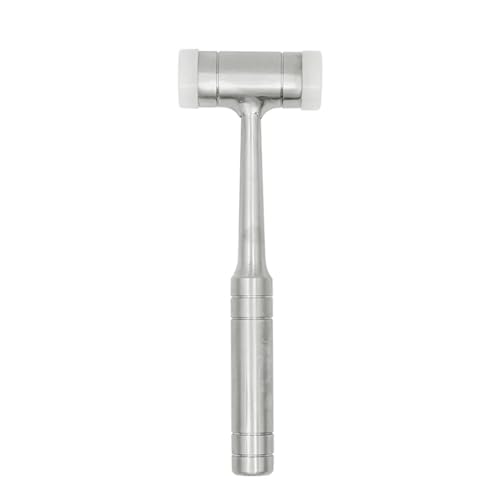 Aqxyxsw - Aqxyxsw Marteau à os dentaire en Nylon à Double tête, poignée en acier inoxydable, outil d'extraction chirurgicale des dents, Autoclave, équipement de dentiste 1 pièce fangzi