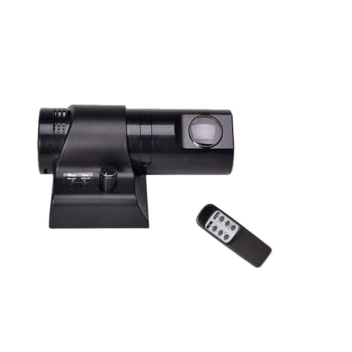 KYEZOL プロジェクション 時計 LED投影プロジェクターデジタル時計 4色 壁掛け リモコン付き ミュート クリアな投影 リビング/ベッドルームに最適 (ブラック)