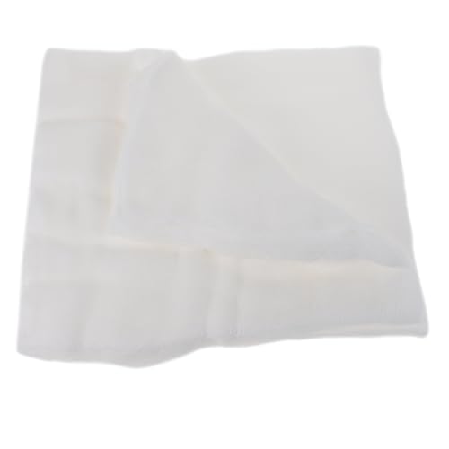 MERRYHAPY 100 piezas Facial Desechable para Cuidado Unidades Blancas Suaves y Transpirables para Salones de y Profesional