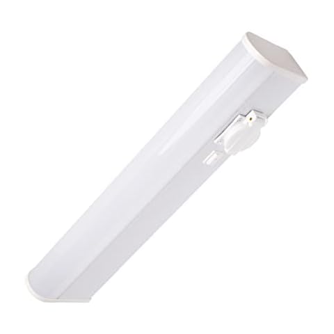 IMVSINCERE LED Lamps Sconces Wall Mounted Luminaire Wall Light for Bathroom 41CM IP44 4500K Warm White 1000LM Bathroom Shaver Light White with Shaver Socket and Switch Cover