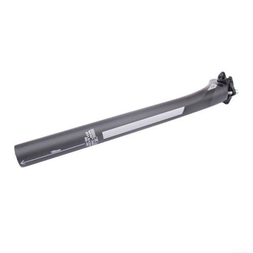 Tija de sillín robusta de fibra de carbono T700 con construcción ligera y ajuste seguro (27,2 x 350 mm)