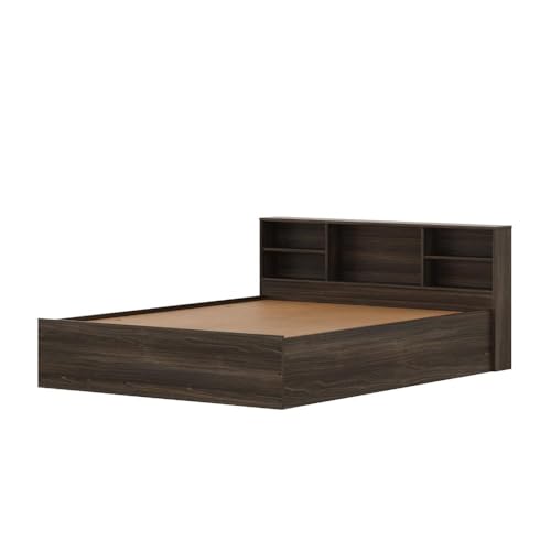 Image of Wakefit Bed | 1 Yr Warranty | Bed Queen Size, Comes with Storage Box, Noise Free, Density: 680-750 kg /m, Termite & Borer Resistant, Fits Mattresses Up to 8 Inches (Petra 78 x 60 - Wyoming Maple)