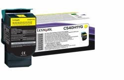 Toner jaune Lexmark C540H1YG haute capacité pour imprimantes laser série C540 et X544
