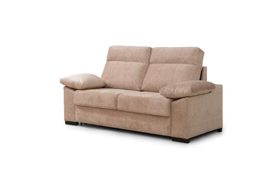 DESCANSIN Sofá Cama Italiano 3 Plazas con colchón de...