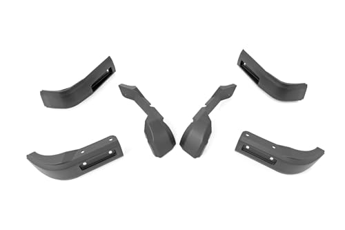 Rough Country Mud Flap Delete for GMC Sierra 1500 2WD/4WD (2019-2026 & Classic) - Front & Rear (Set of 4) by Rough Country - Image 2