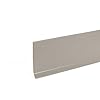 Mohawk Vinyl Cove Wall Base Molding Trim in Aircraft Carrier 4”W x 120’ L roll; one roll per Carton #1