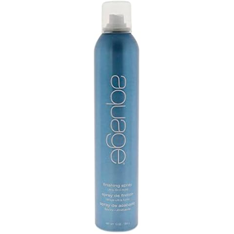 AQUAGE Finishing Spray LOW VOC - 55% VOC, Firm Hold Hairspray, Delivers Humidity Resistance and Lasting Style Retention with Max Shine, 10 Oz Cover
