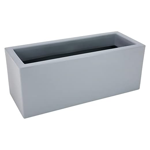 Teraplast Schio - Caja de 100 cm, diseño de Flores