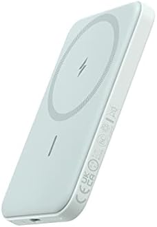 Anker Power Bank, 621 Magnetic Battery (MagGo), 5000mAh Magnetic Wireless Portable Charger with USB-C Cable, Only Compatible with iPhone 16/16 Plus/16 Pro/16 Pro Max, iPhone 15/14/13/12 Series