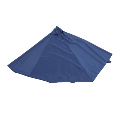Auvent de parasol 2.7m en polyester imperméable et anti-UV installation rapide