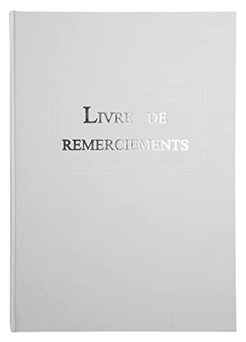 Livre de remerciement Exacompta Le Dauphin A4 96 pages blanches toilé