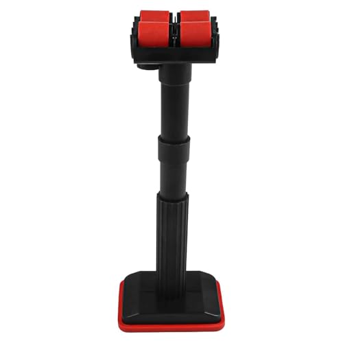 Besttoolifes Strumento di installazione dell'armadio, asta di supporto regolabile con rulli, asta telescopica di sollevamento per bagno vanità, estensione regolabile in altezza 19-46 cm