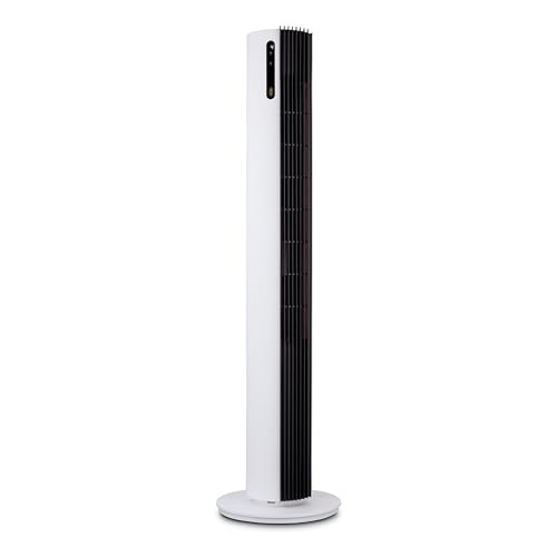 MEDION P20 TF Turmventilator mit Fernbedienung (12 Geschwindigkeitsstufen, leiser Schlafmodus, 30...