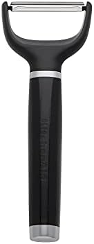 Kitchen Aid - Classic Vegetable Peeler, Y Peeler with Stainless Steel Blade and Ergonomic Handle (Black)