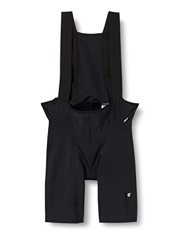 Gonso SQlab GO M - Pantalón corto de ciclismo para hombre, con acolchado para el asiento, ajuste apretado, Negro , 5XL