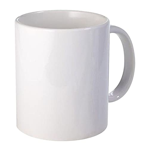 Cbkreation tasse en céramique Blanche