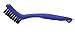 Weiler 73233 8-1/2" Grout Detail Brush, Stiff Black Nylon Fill (Pack of 24)