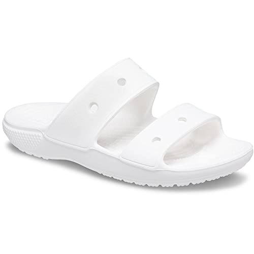 Sandália Classic Sandal, Crocs, Adulto Unissex, White, 38