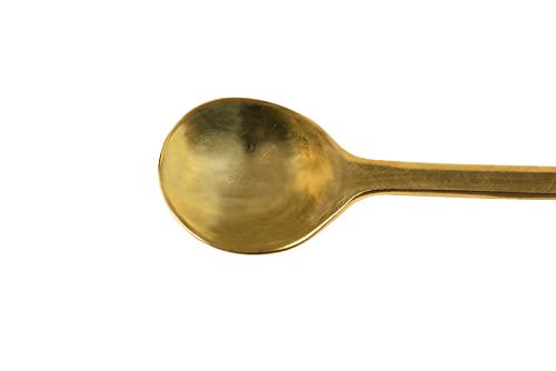 Creative Co-Op Brass Sugar/Honey Spoon with Bee Handle by Creative Co-Op - Image 4