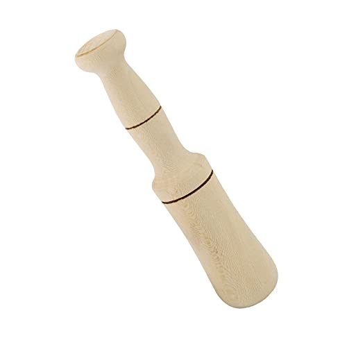 Oryx 5860080 Mano Mortero Madera 19 Cm, 50 W, 5.3 Cubic_Centimeters, Multicolor