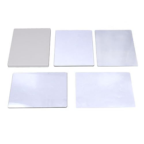 Miniatura 6 de Máquina de troquelado y estampado en relieve, mini máquina troqueladora con hoja auxiliar y 4 placas, máquina de grabado a mano Máquinas de corte