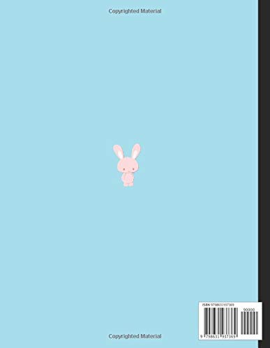 Composition Notebook: Composition Notebook: Notebook Journal | Rabbit Cute Wide Ruled Paper Wide Blank Lined Workbook For Teens Kids Students Girls ... Writing Notes. (Rabbit Composition Notebook) image 2