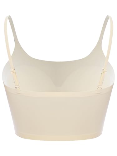 easyforever Girls Athletic Training Bras Seamless Wireless Padded Camisole Breathable Sports Vest4