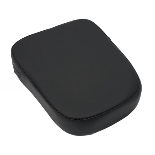 Asiento trasero con cojín de respaldo de pasajero universal para motocicleta Chopper Custom